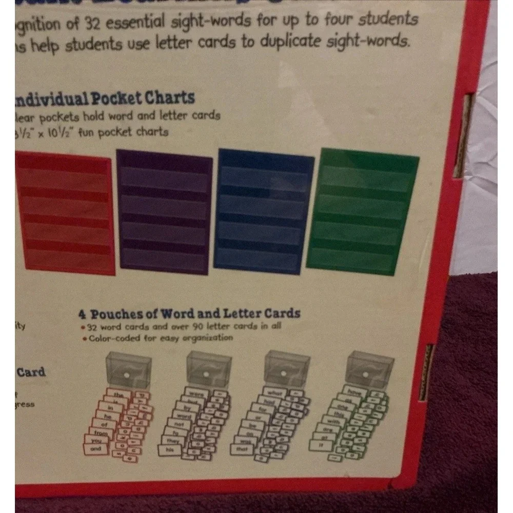 Lakeshore Sight Words Instant Learning Center Educational Homeschool EE187, NISB